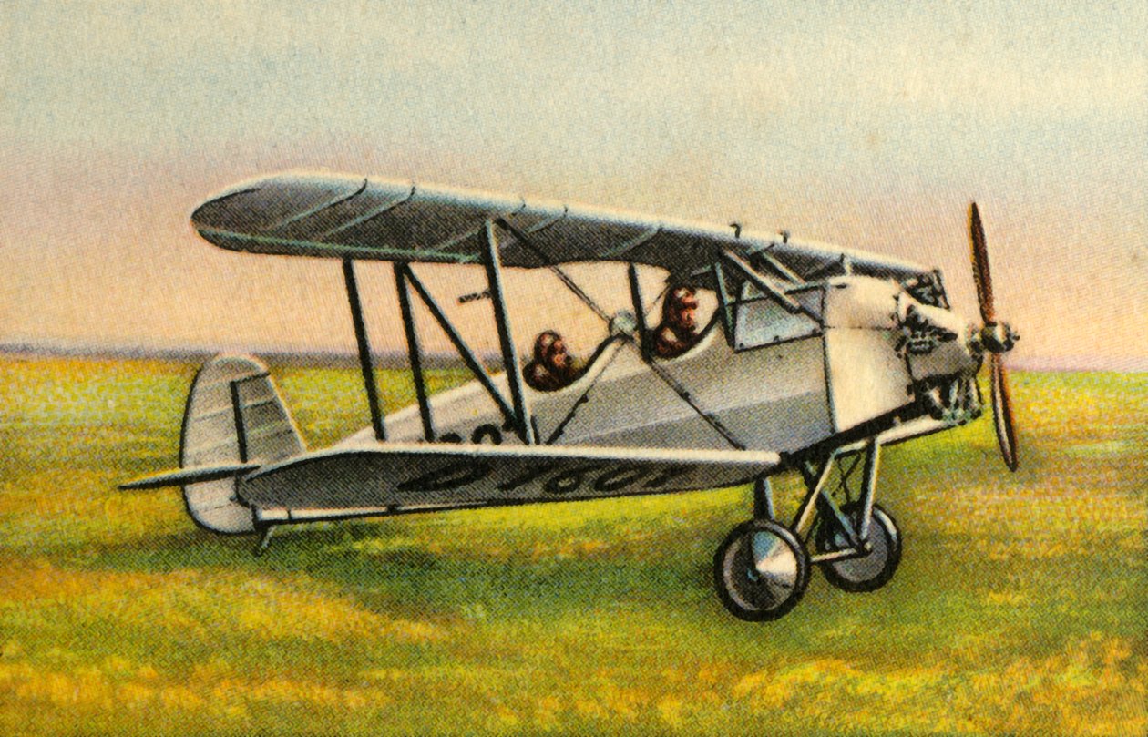 Focke-Wulf S 24 Kiebitz biplan, 1920-talet, 1932. av Unbekannt