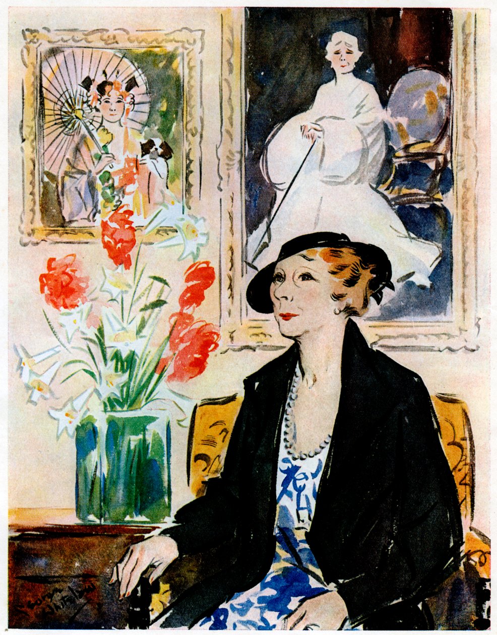 Femtio år en favorit, Miss Marie Tempest, 1935 av Unbekannt