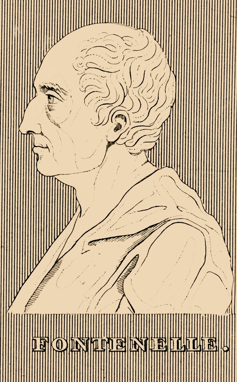 Fontenelle, 1657-1757, 1830. av Unbekannt