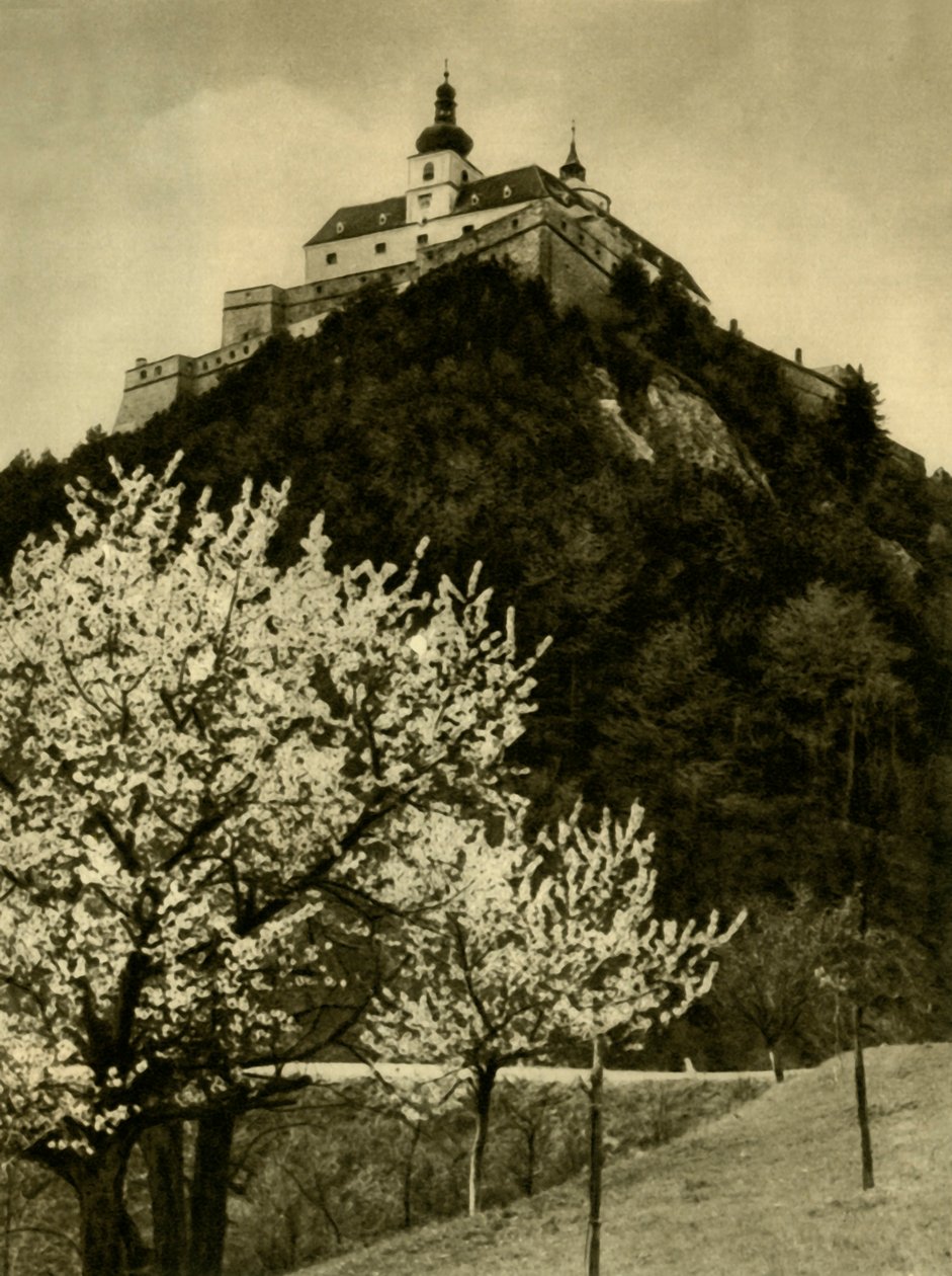 Forchtenstein slott, Burgenland, Österrike, c1935. av Unbekannt