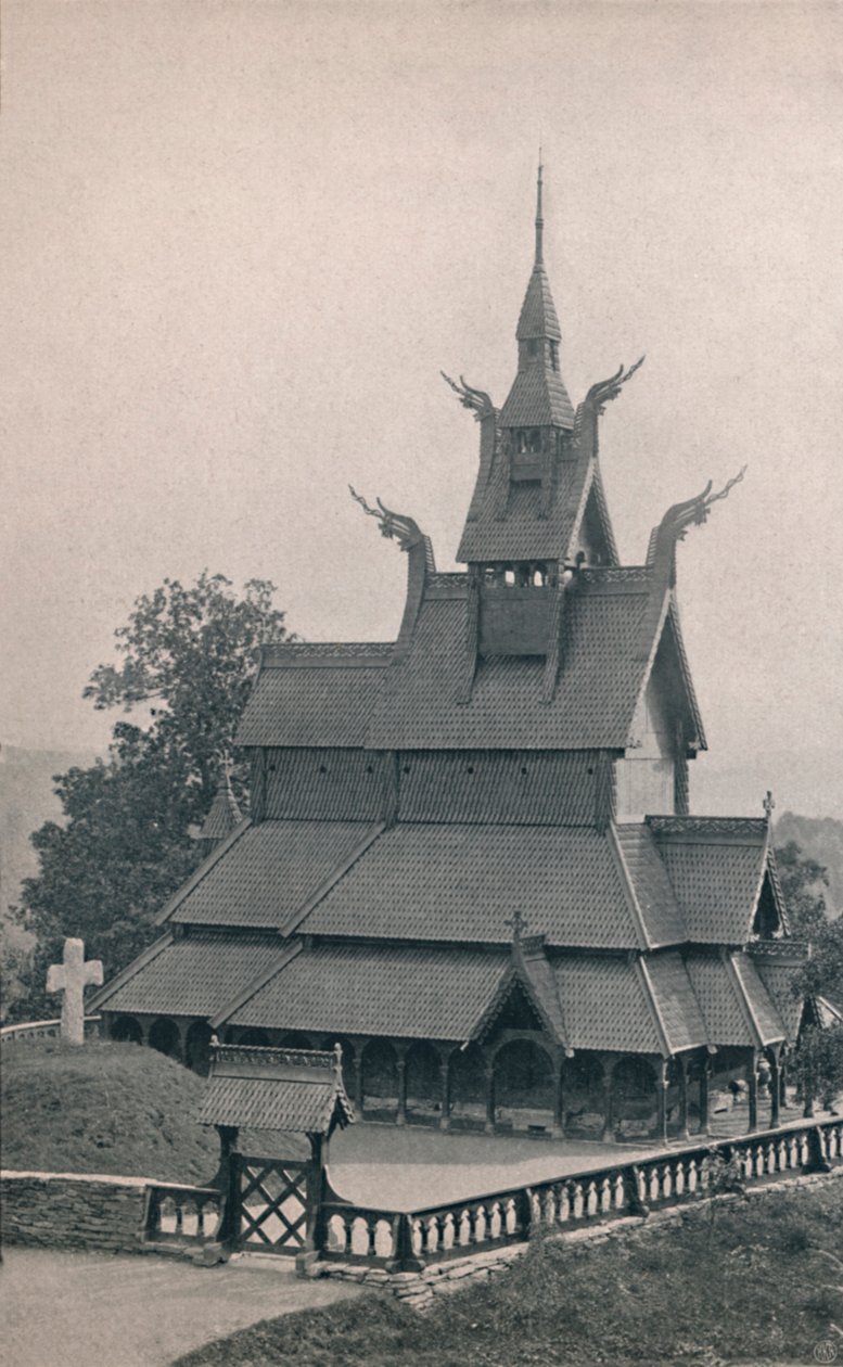 Fortun Timber Church, 1914. av Unbekannt