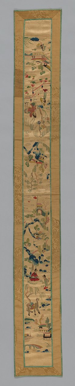 Fragment Sleeve Band, Kina, Qingdynastin 1644-1911, 185075. av Unbekannt