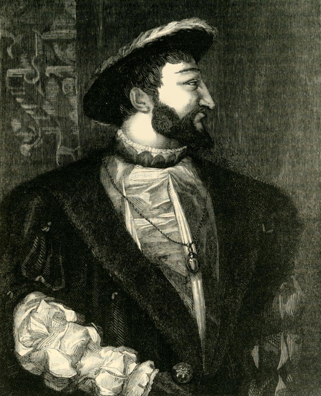 Franciskus I, c1520-1540, 1890. av Unbekannt