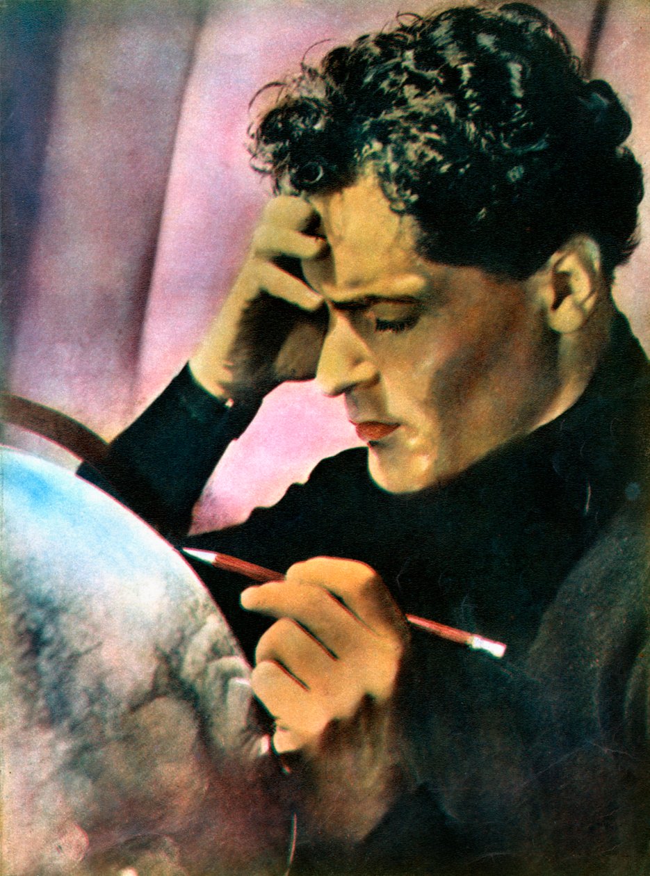 Francis Lederer, tjeckisk född skådespelare, 1934-1935 av Unbekannt