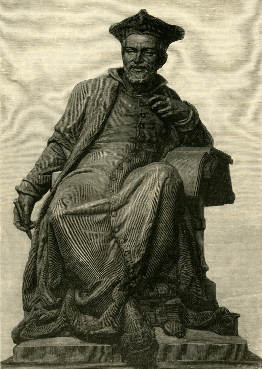 Francis Rabelais, c1483-1553, c1890. av Unbekannt