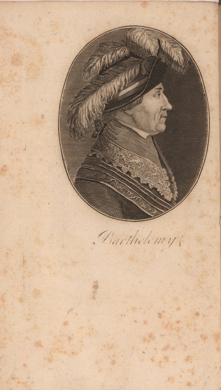 Francois Barthélemy 1747-1830, 1799. av Unbekannt