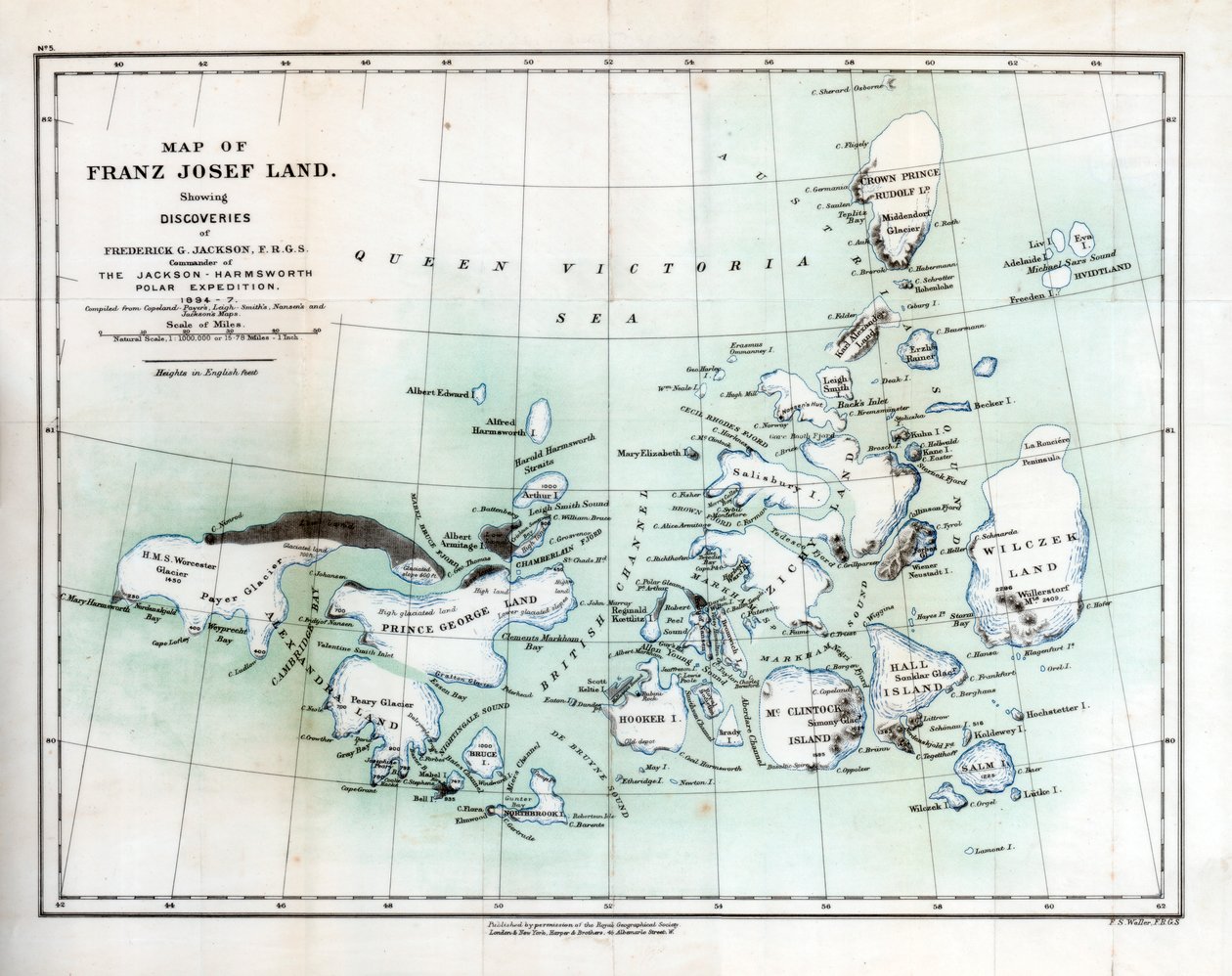 Franz Josef Land, 1899 av Unbekannt