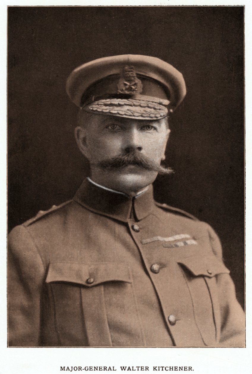 Frederick Walter Kitchener, brittisk soldat, c1900 av Unbekannt