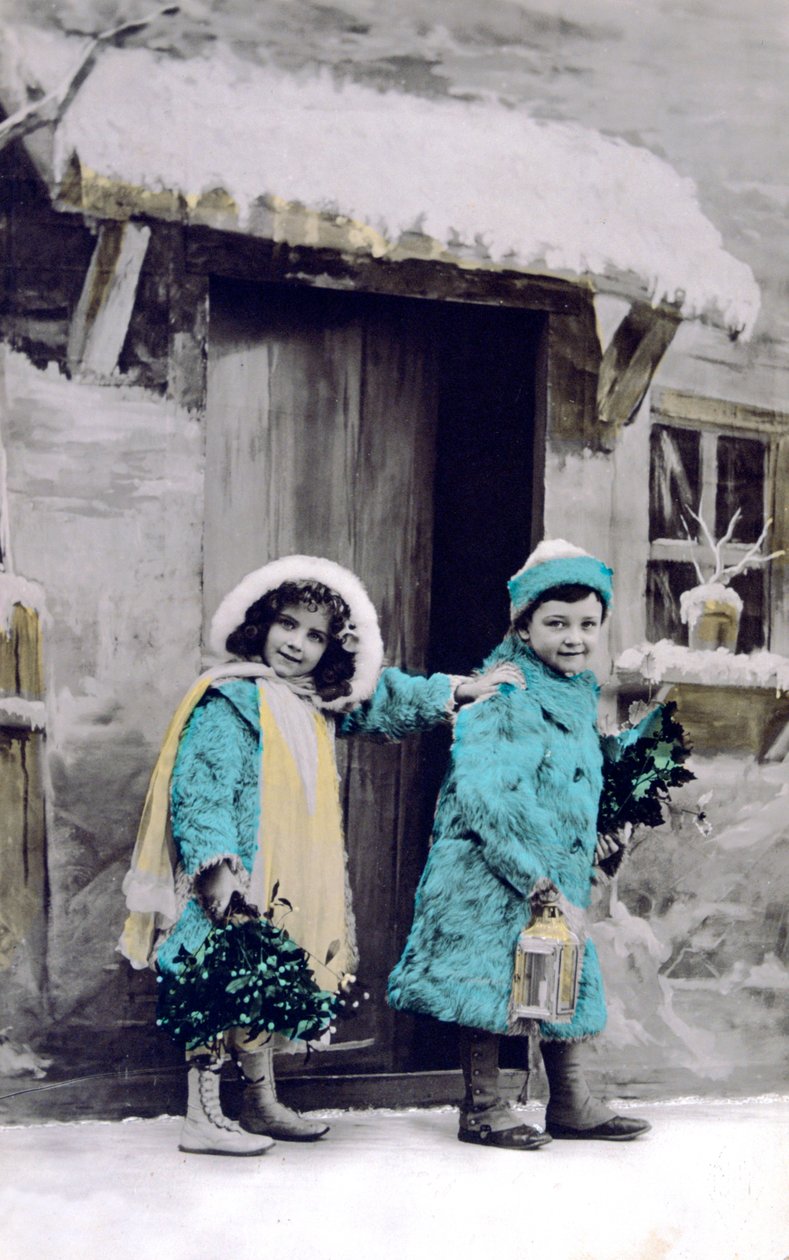 Franskt vykort, c1900 av Unbekannt