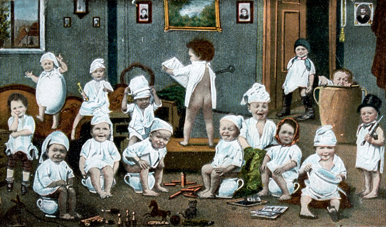 Franskt vykort, c1900 av Unbekannt