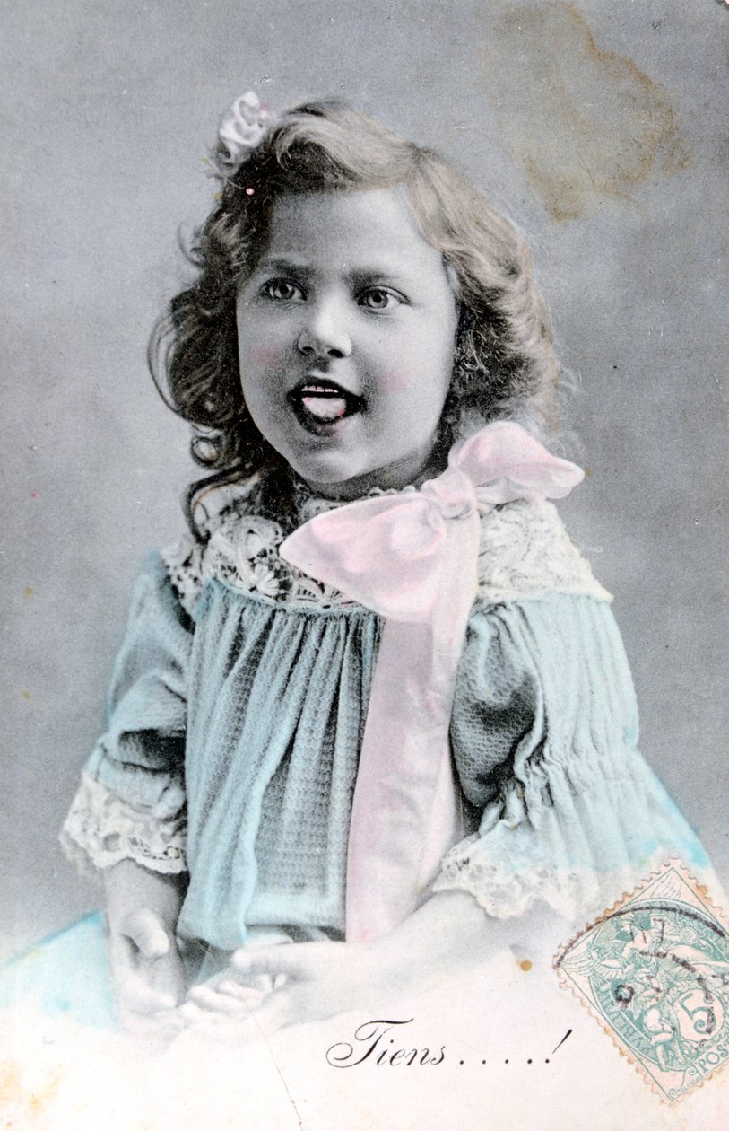 Franskt vykort, c1900 av Unbekannt