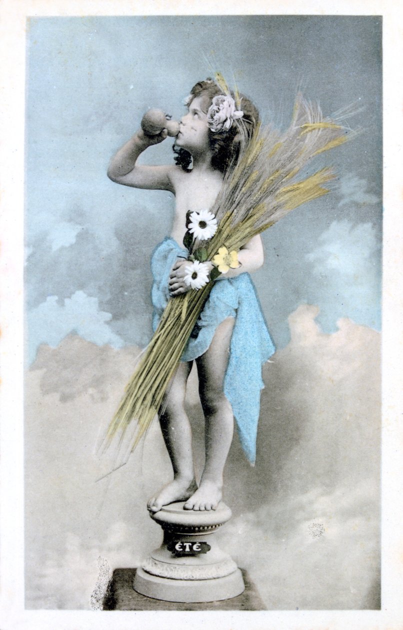 Franskt vykort, c1900 av Unbekannt