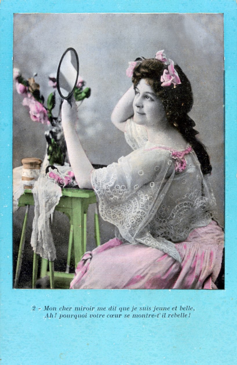 Franskt vykort, c1900 av Unbekannt