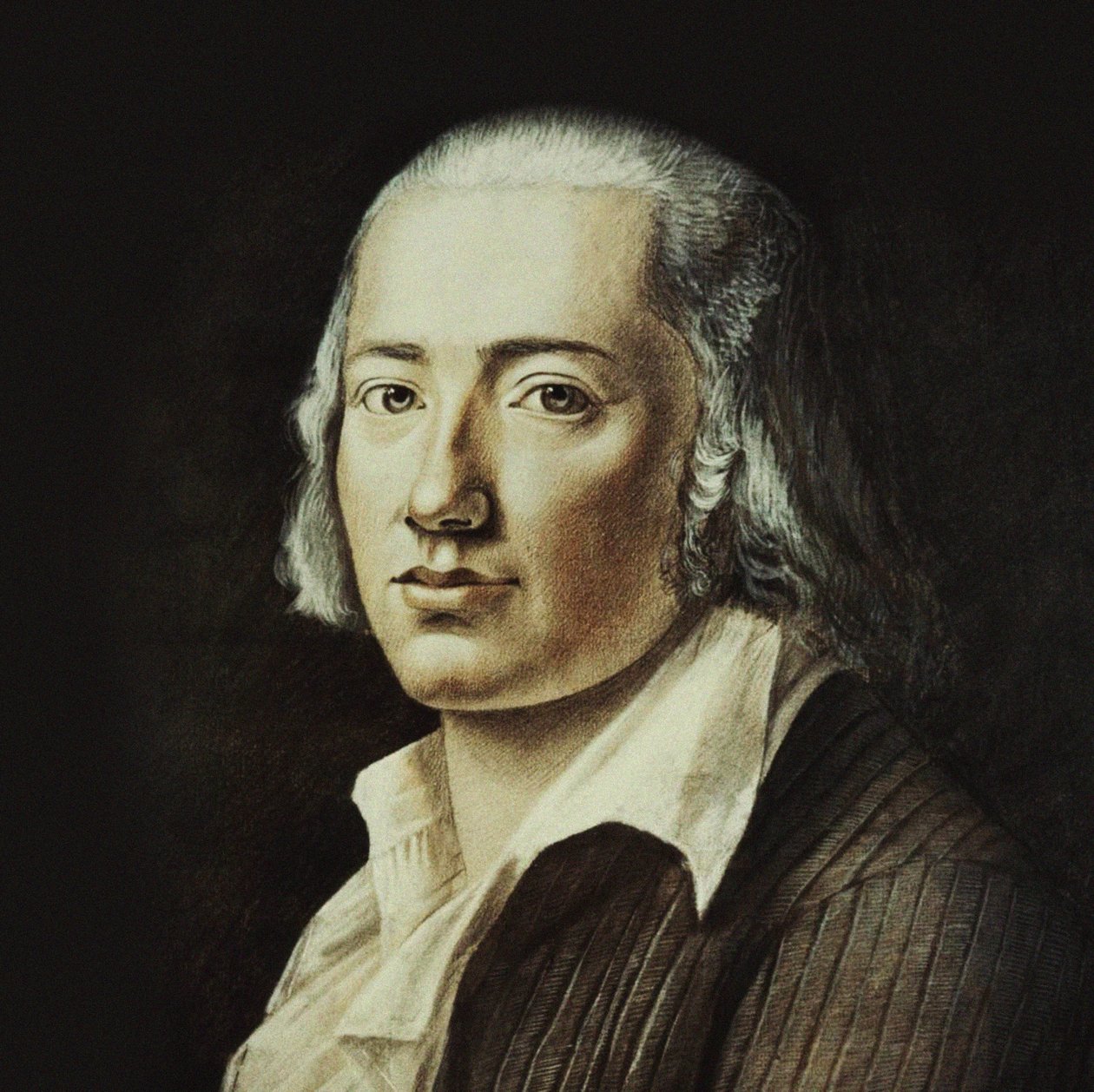 Friedrich Hölderlin 1770-1843 efter Franz Karl Hiemer. av Unbekannt