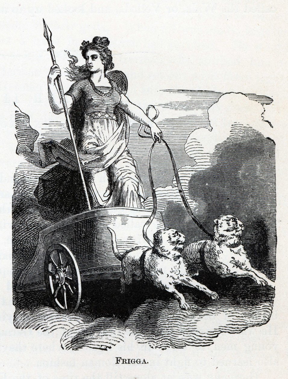 Frigga, 1882 av Unbekannt