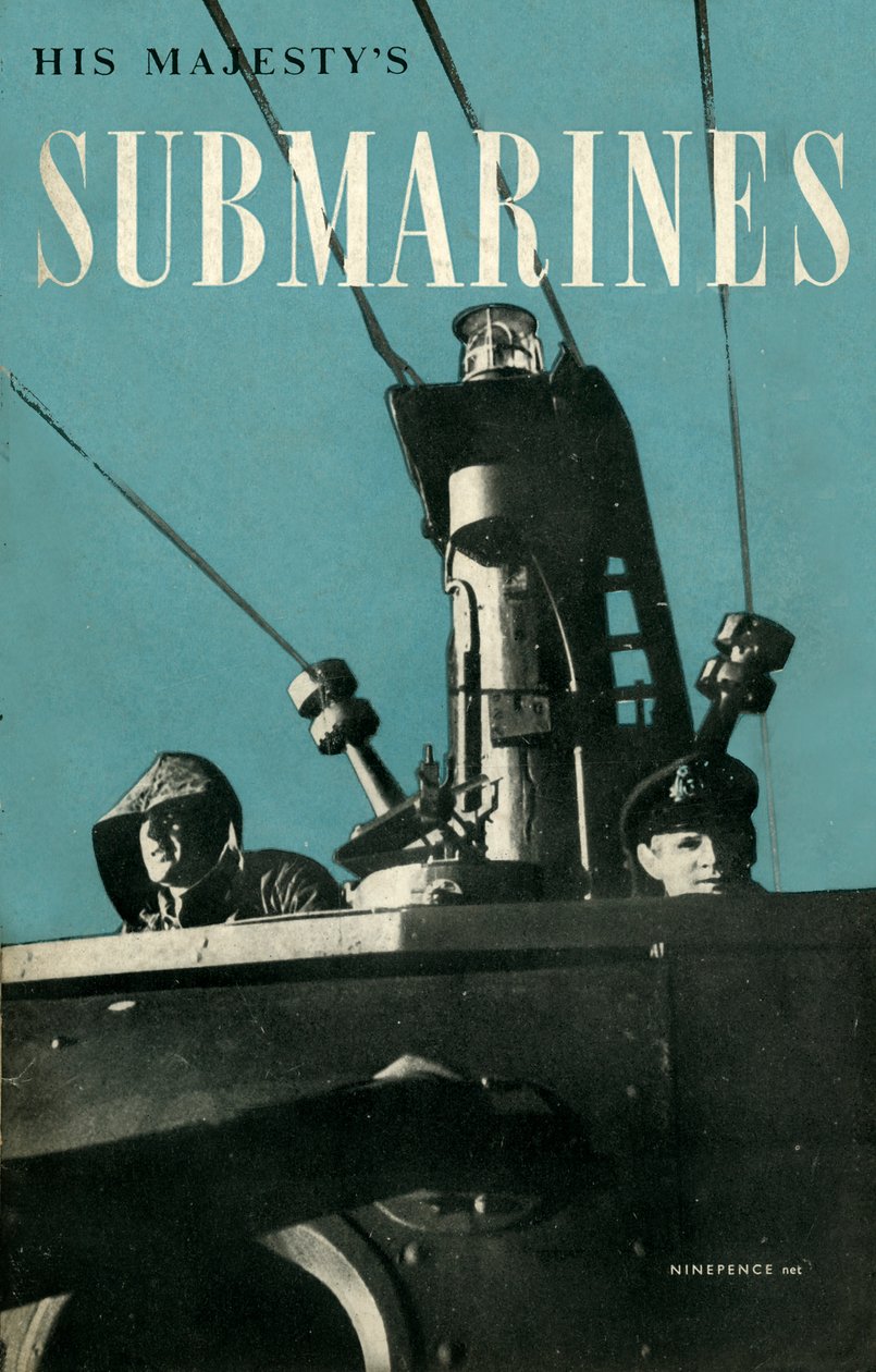 Framsidan av His Majestys Submarines, 1945. av Unbekannt