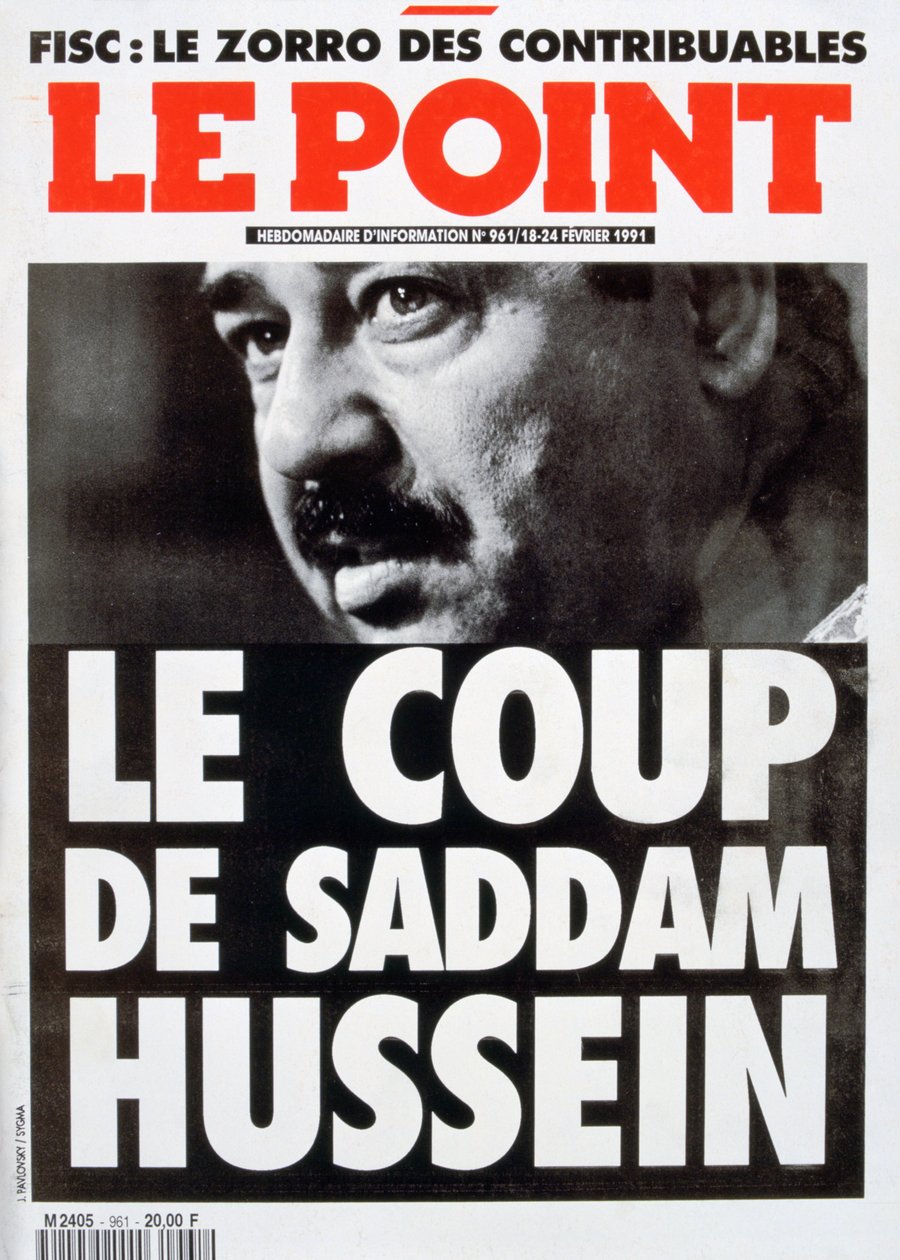 Framsidan av Le Point, februari 1991 av Unbekannt