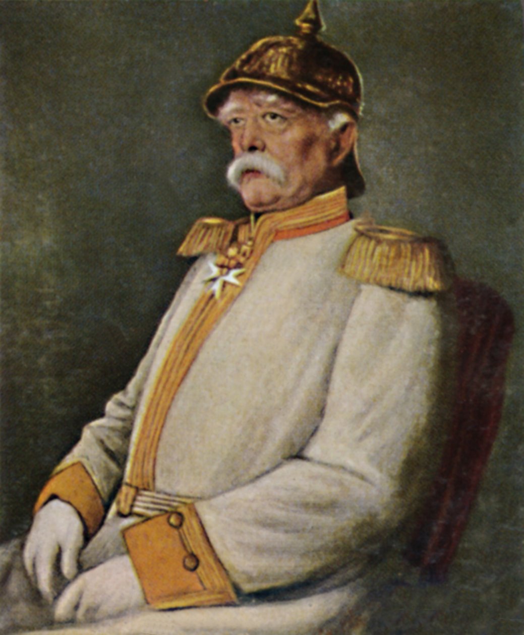 Prins Bismarck 1815-1898. - Målning av Lenbach, 1934. av Unbekannt