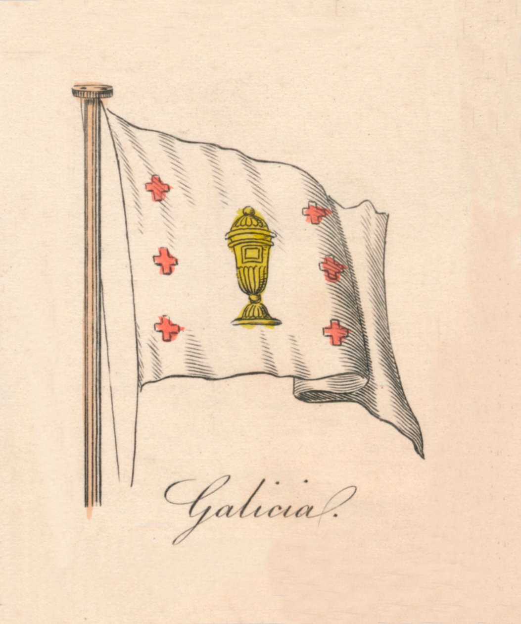 Galicien, 1838 av Unbekannt