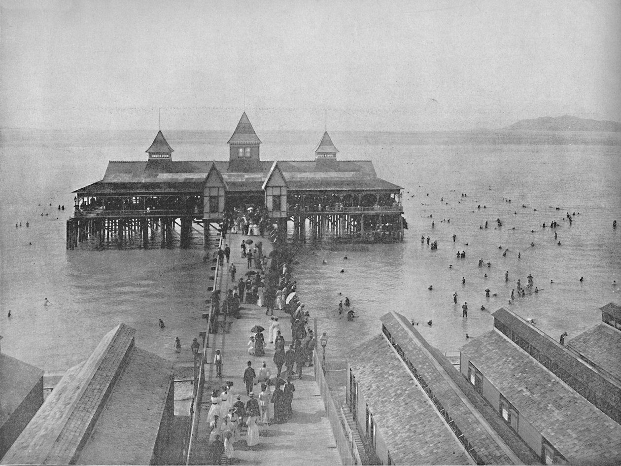 Garfield Beach, Great Salt Lake, c1897. av Unbekannt