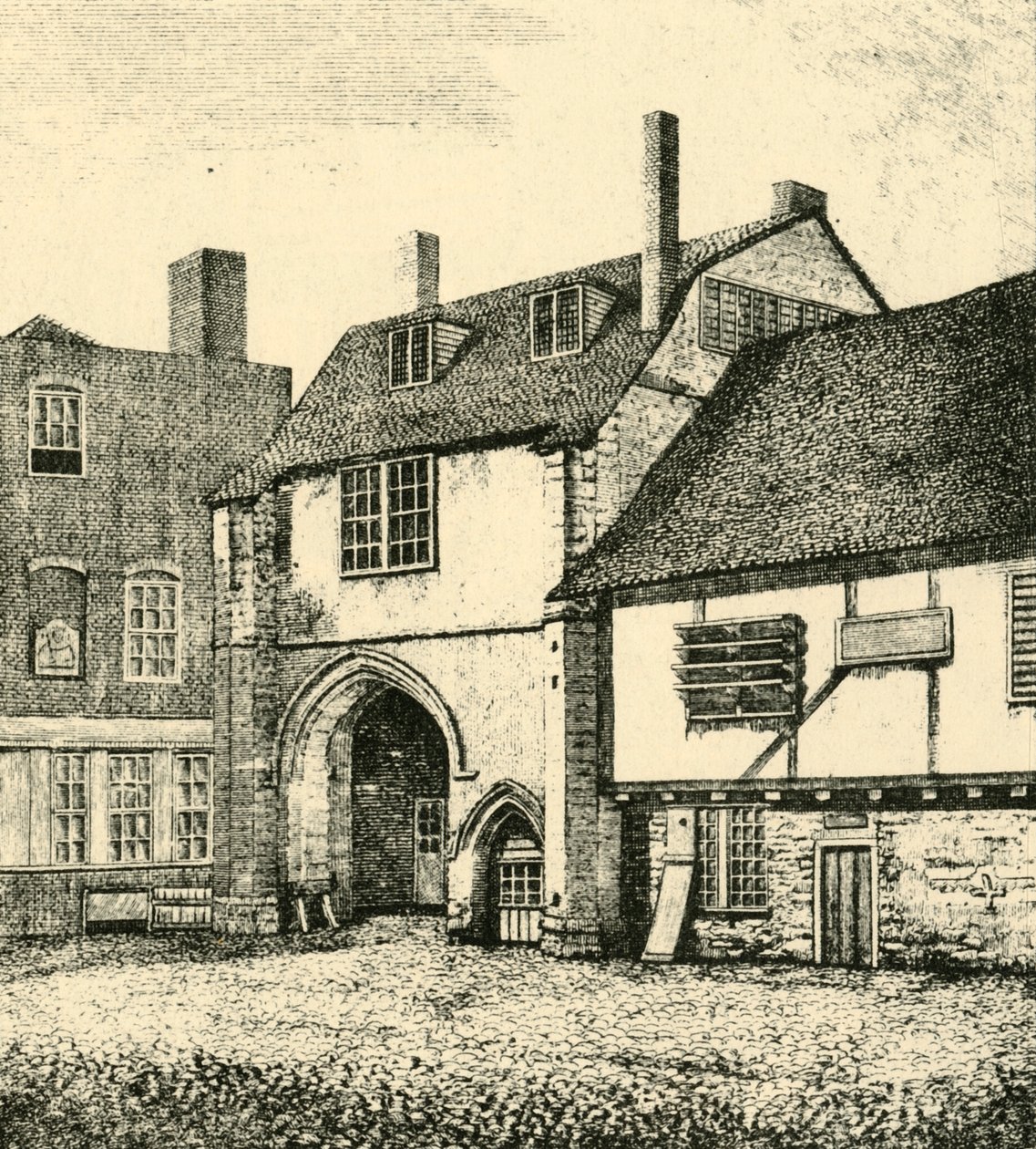 Gateway of St. Saviours, Bermondsey, 1794, 1925. av Unbekannt