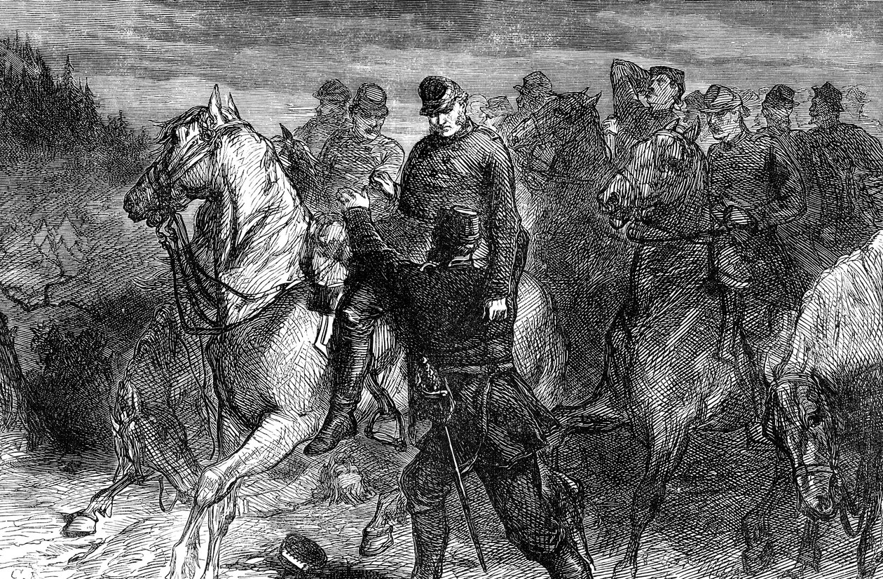 General Jackson dödligt sårad, sent 1800-tal av Unbekannt