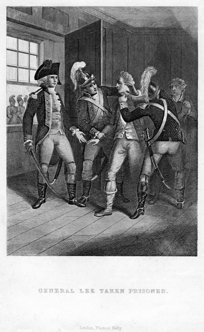 General Lee tillfångatagen, 1777 1814 av Unbekannt