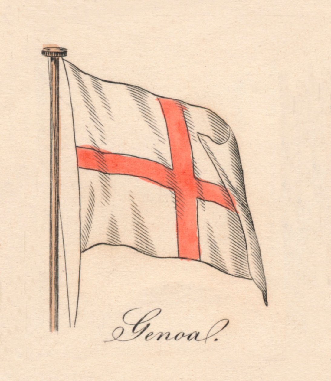 Genua, 1838 av Unbekannt