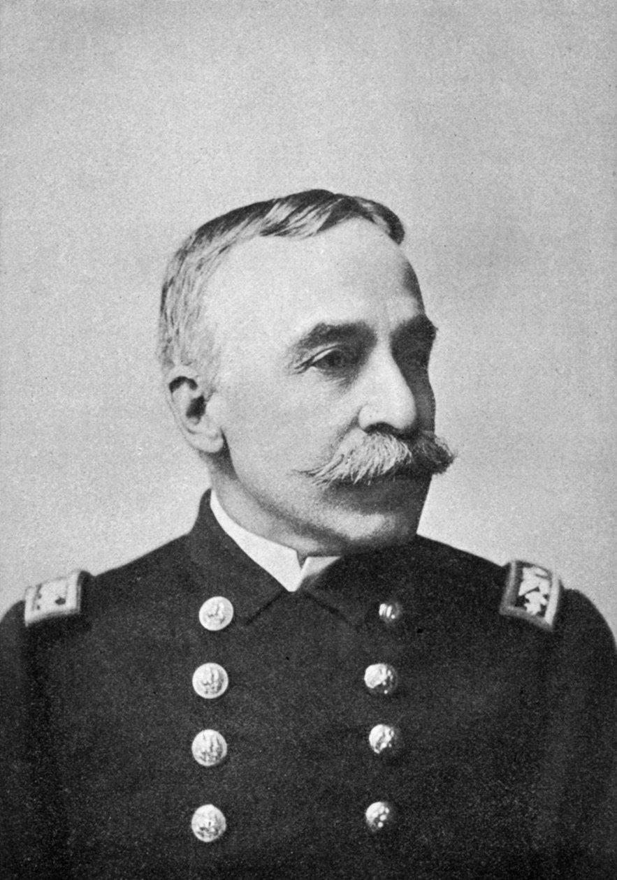 George Dewey, amerikansk amiral, 1898 av Unbekannt