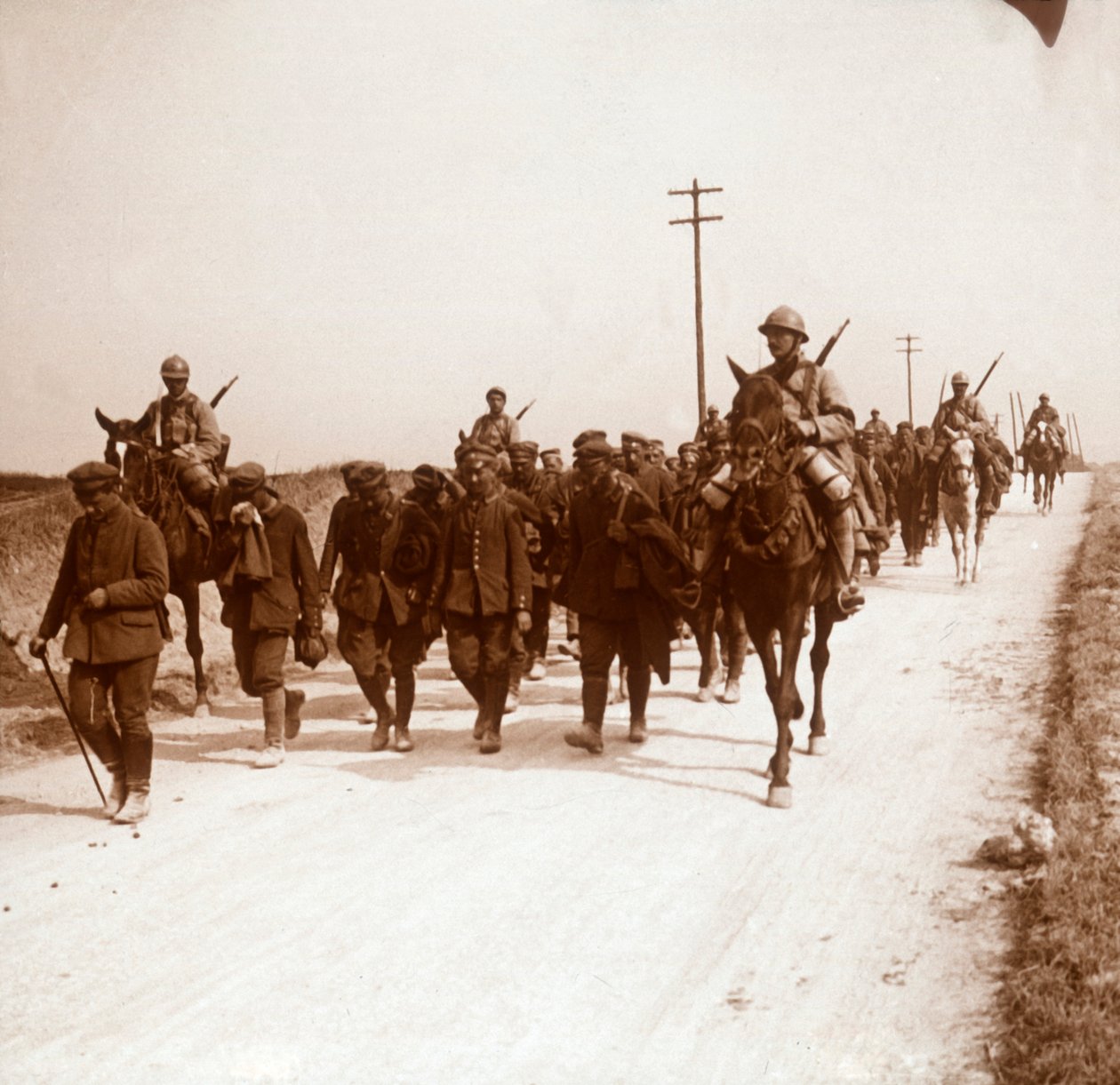 Tyska fångar, c1914-c1918 av Unbekannt
