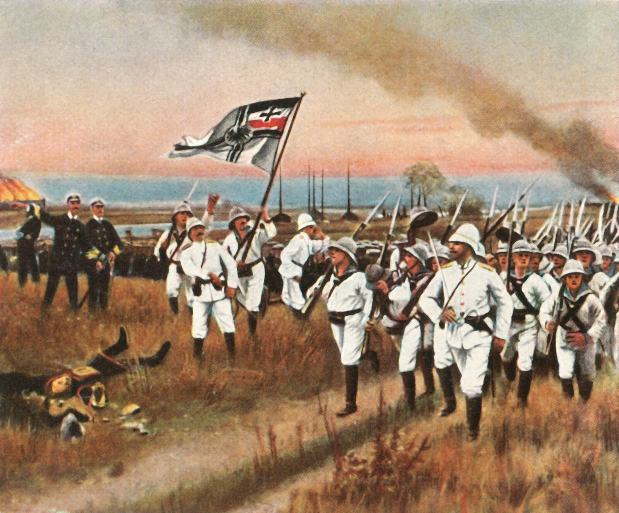 Tyskarna vid fronten! 22 juni 1900, 1936. av Unbekannt