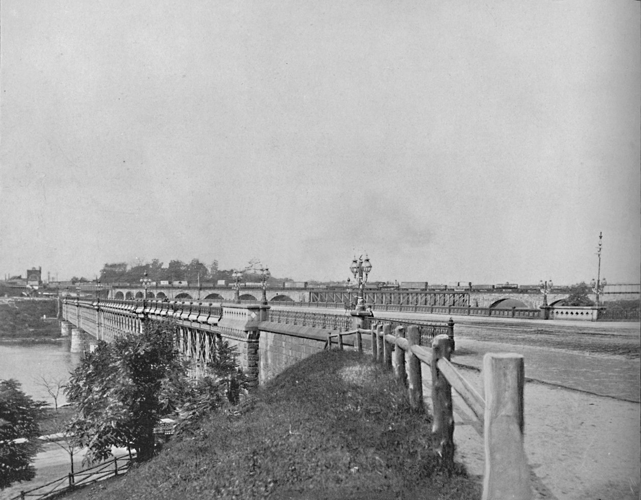 Girard Avenue Bridge, Philadelphia, c1897. av Unbekannt