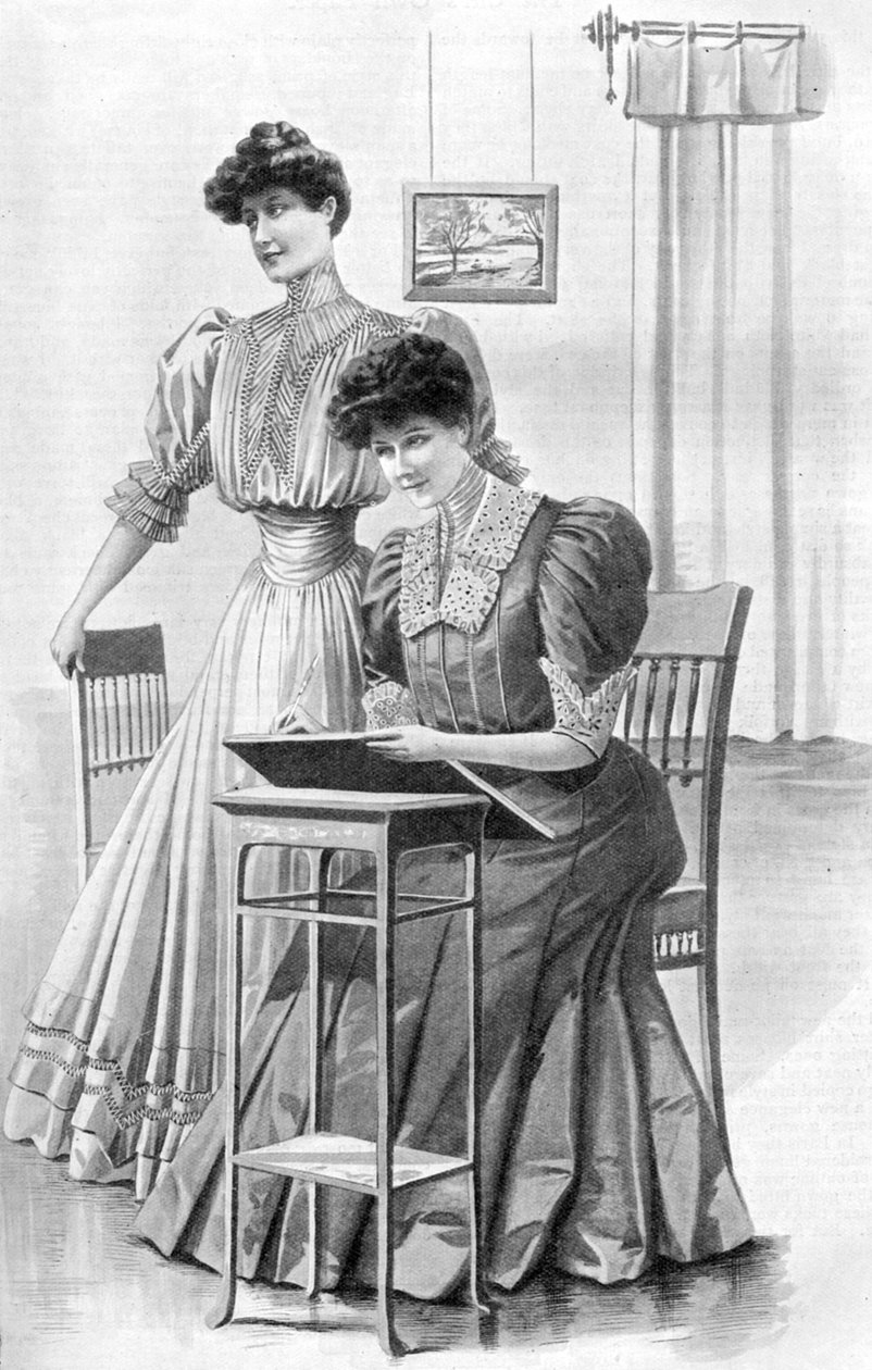 Flickkläder för november 1905 av Unbekannt
