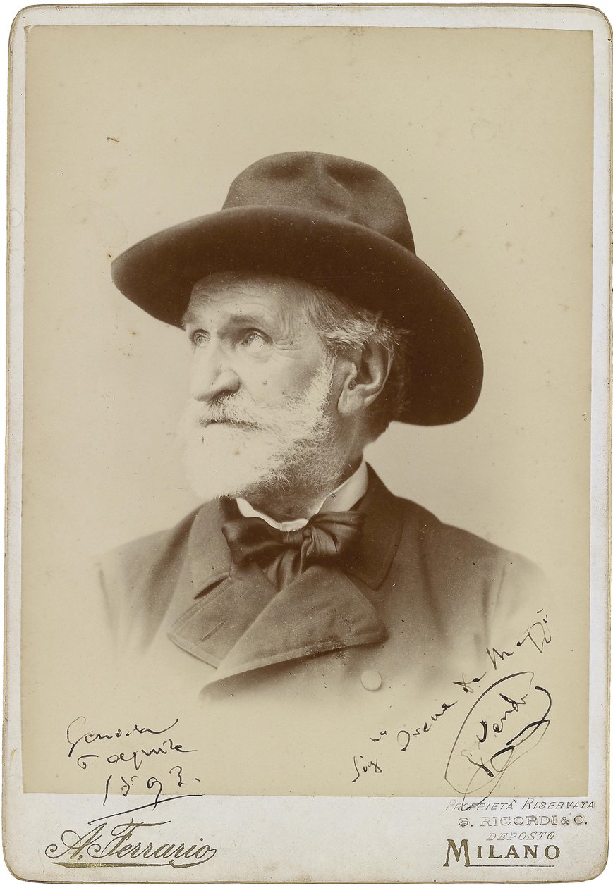 Giuseppe Verdi av Unbekannt