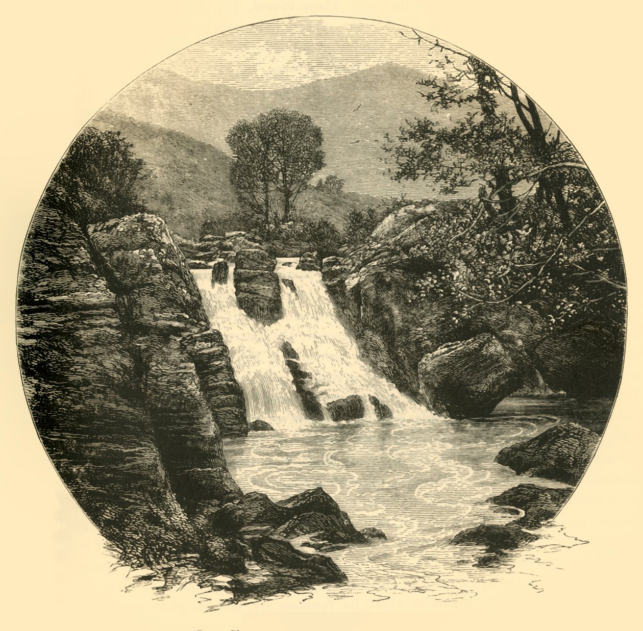 Glen Cloy, Arran, 1898. av Unbekannt