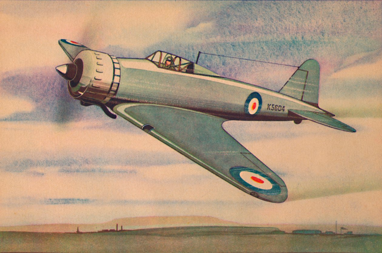 Gloster F.534 Fighter Monoplane, c1944. av Unbekannt