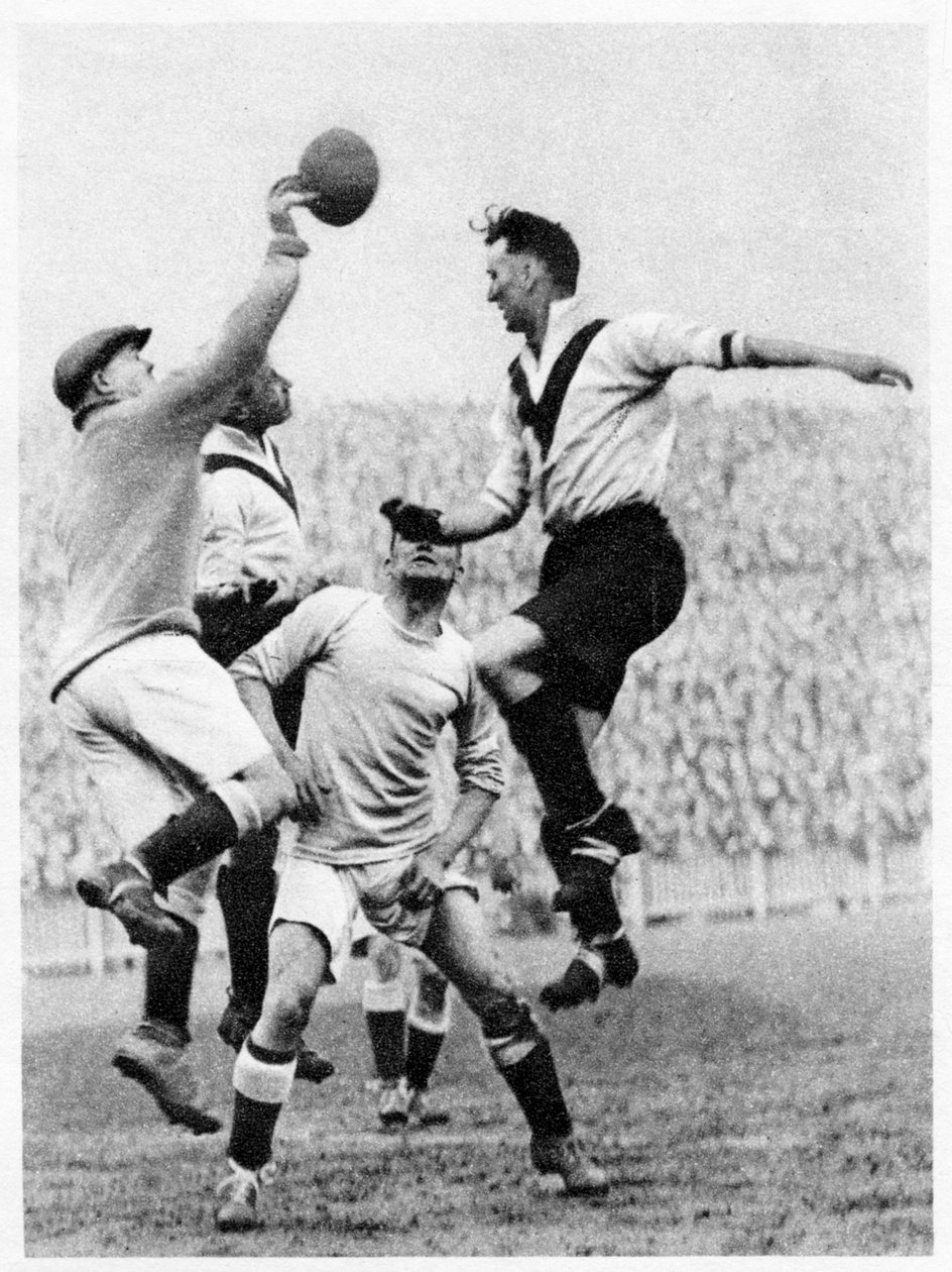 Goalmouth-aktion på Clapton Orient, London, 1926-1927 av Unbekannt