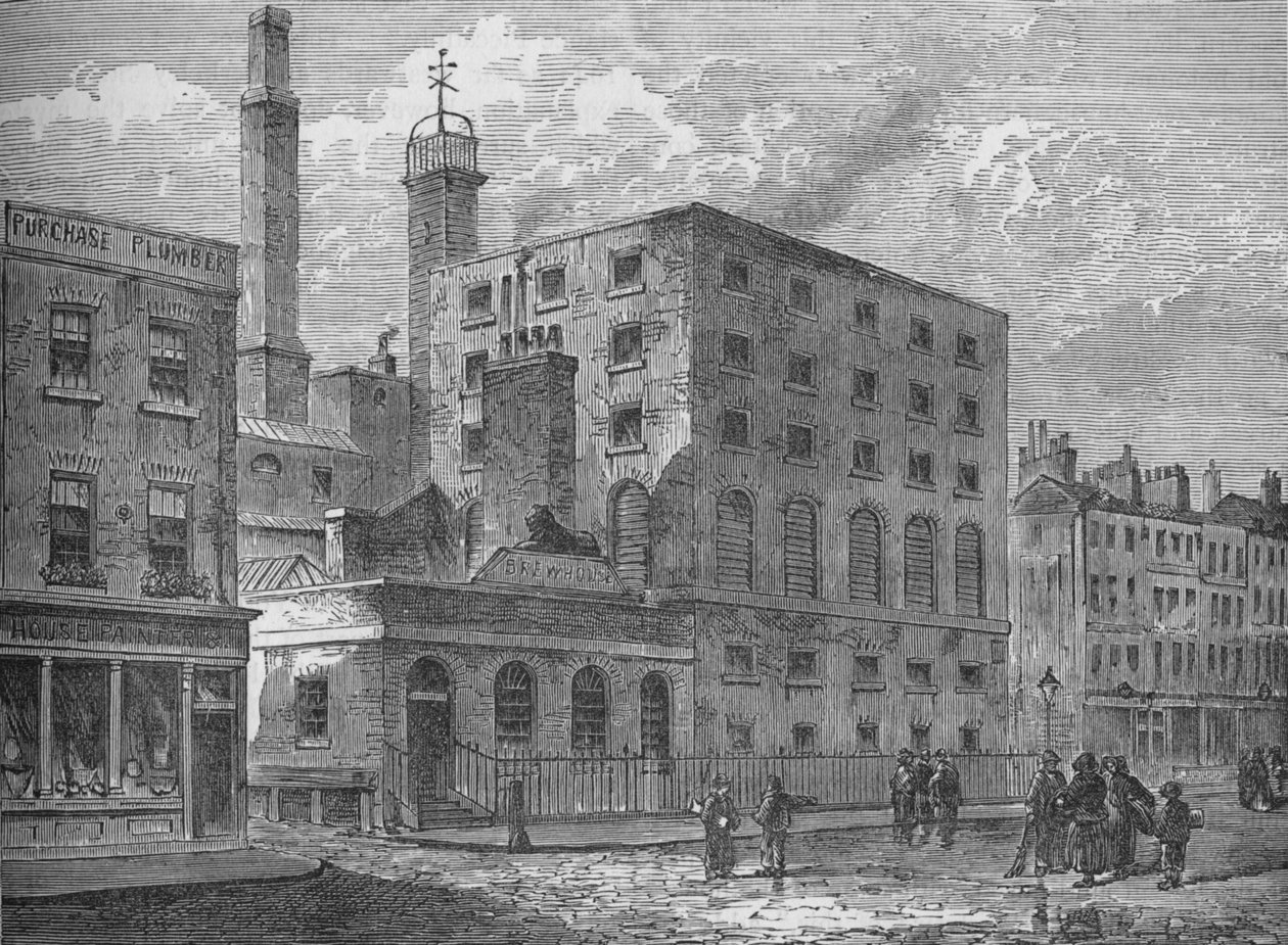 Golden Square Brewery, Soho, Westminster, London, c1875 1878 av Unbekannt