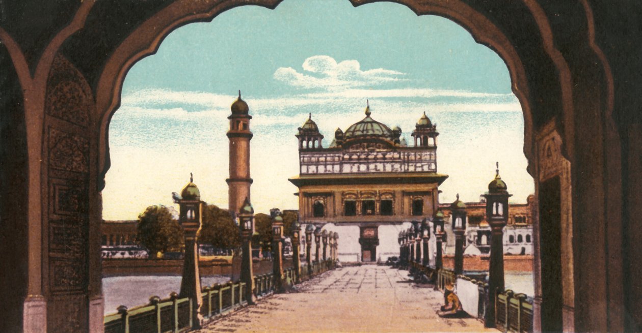 Gyllene templet, Amritsar. av Unbekannt