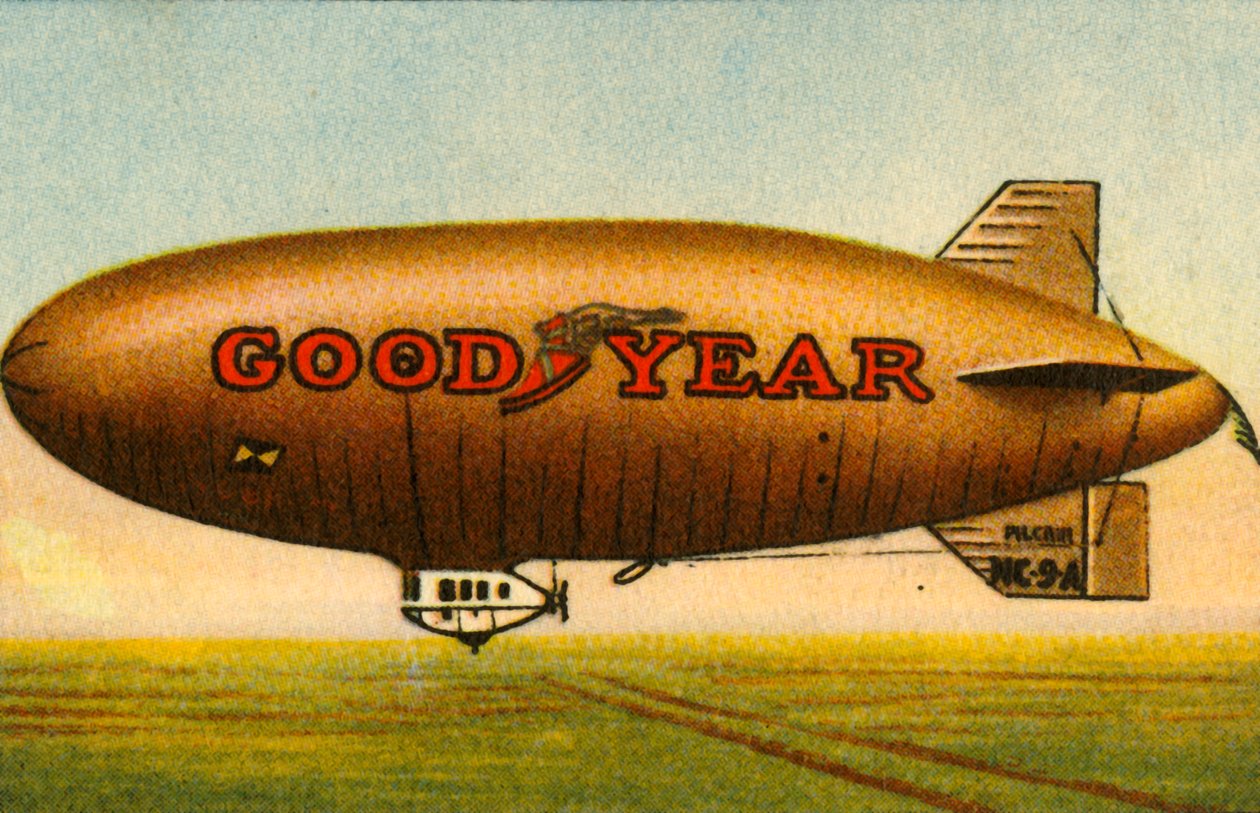 Goodyear Pilgrim luftskepp, 1925, 1932. av Unbekannt