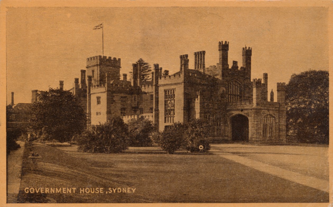Government House, Sydney, c1900. av Unbekannt