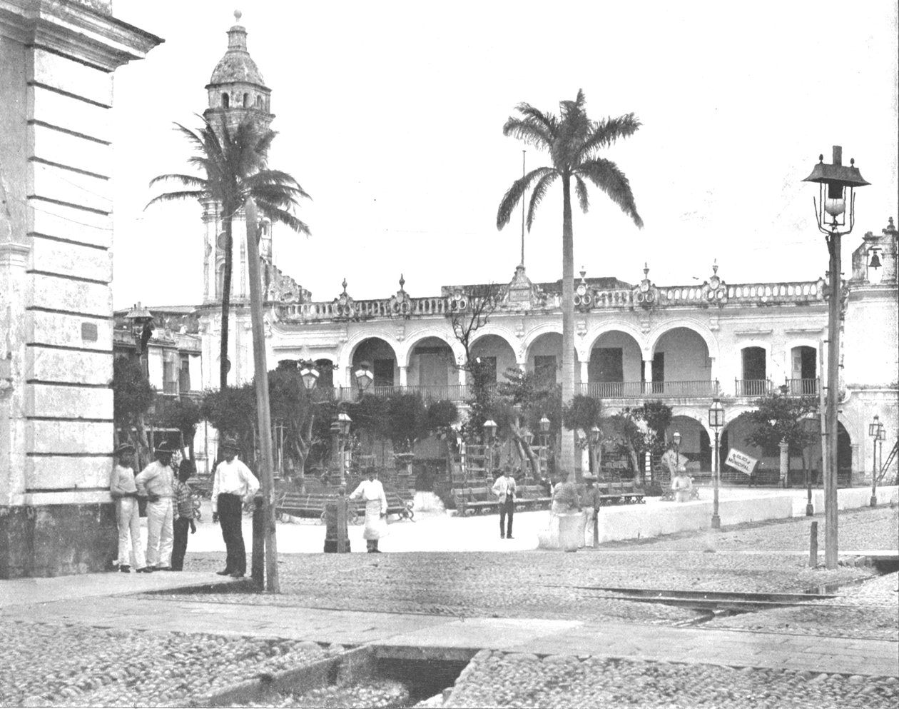 Governors Palace, Vera Cruz, Mexiko, c1900. av Unbekannt