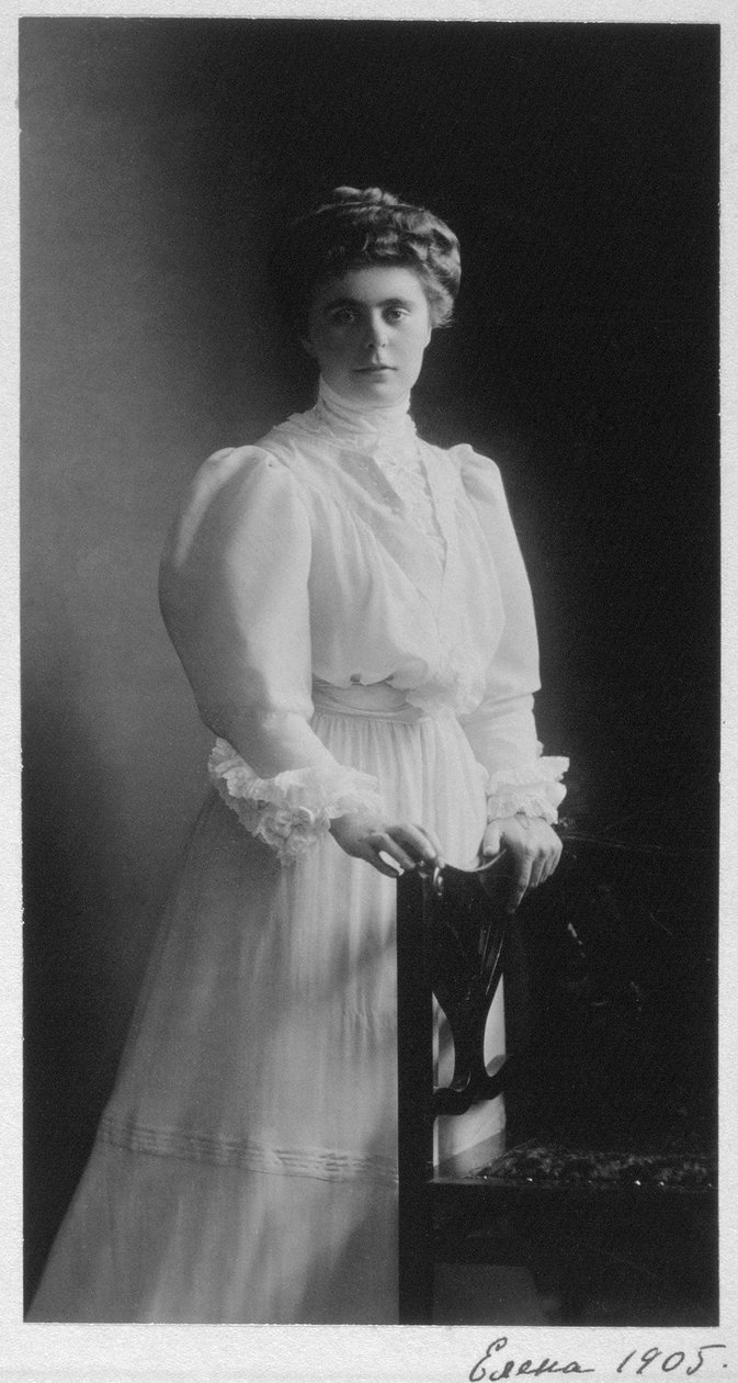 Storhertiginnan Elena Vladimirovna av Ryssland, 1905 av Unbekannt