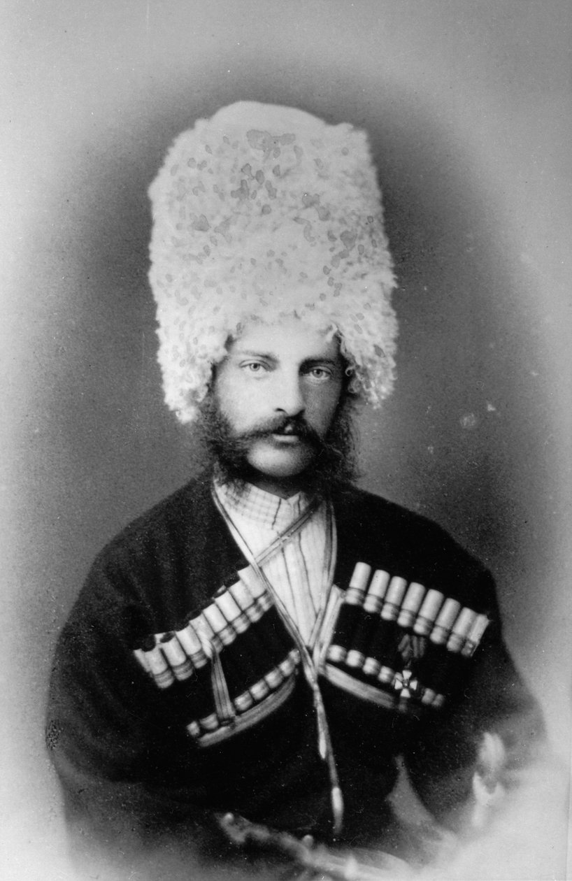 Storhertig Michael Nikolaevich av Ryssland, c1863-c1865 av Unbekannt