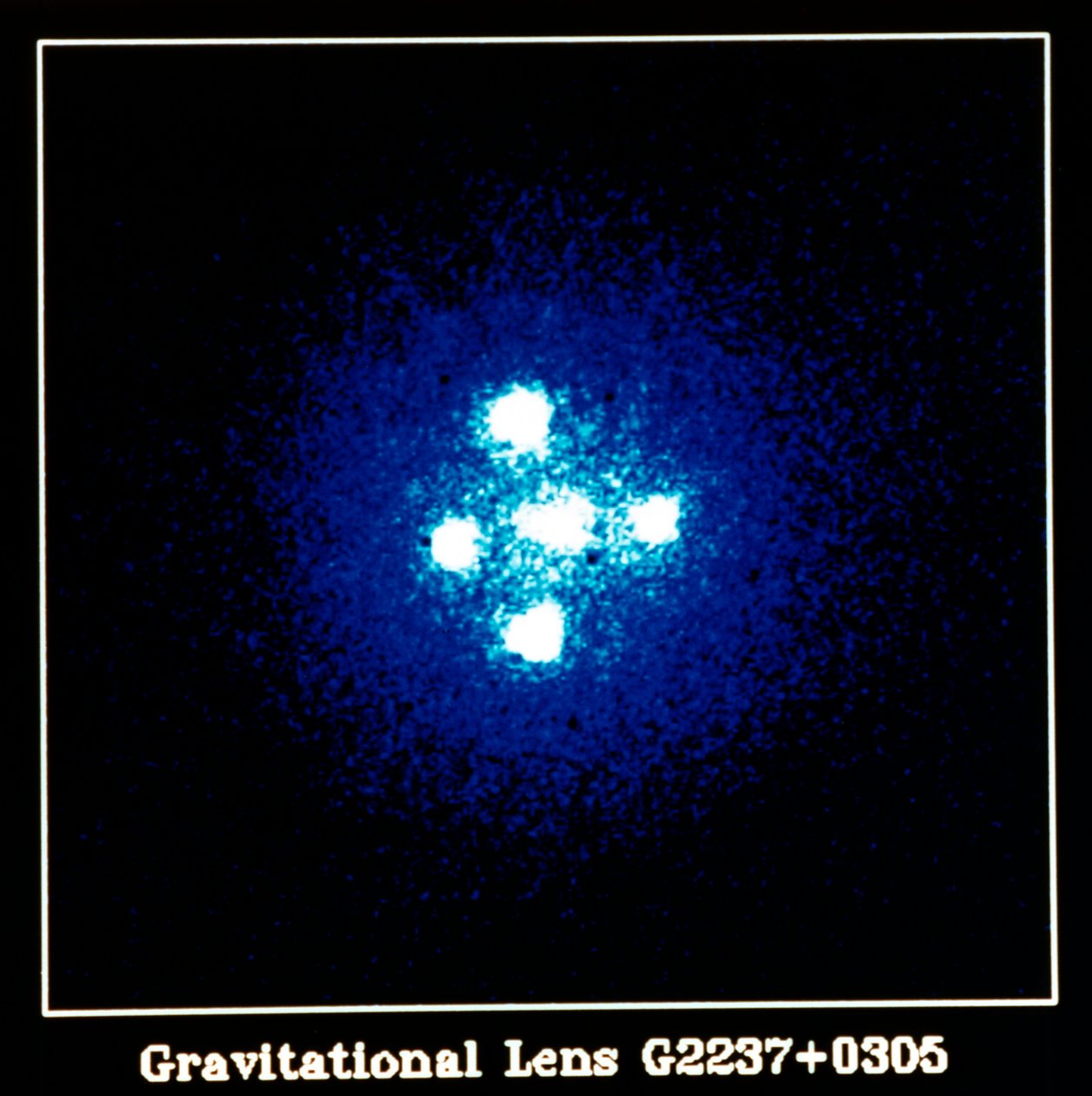 Gravitationslins G2237+0305 av Unbekannt