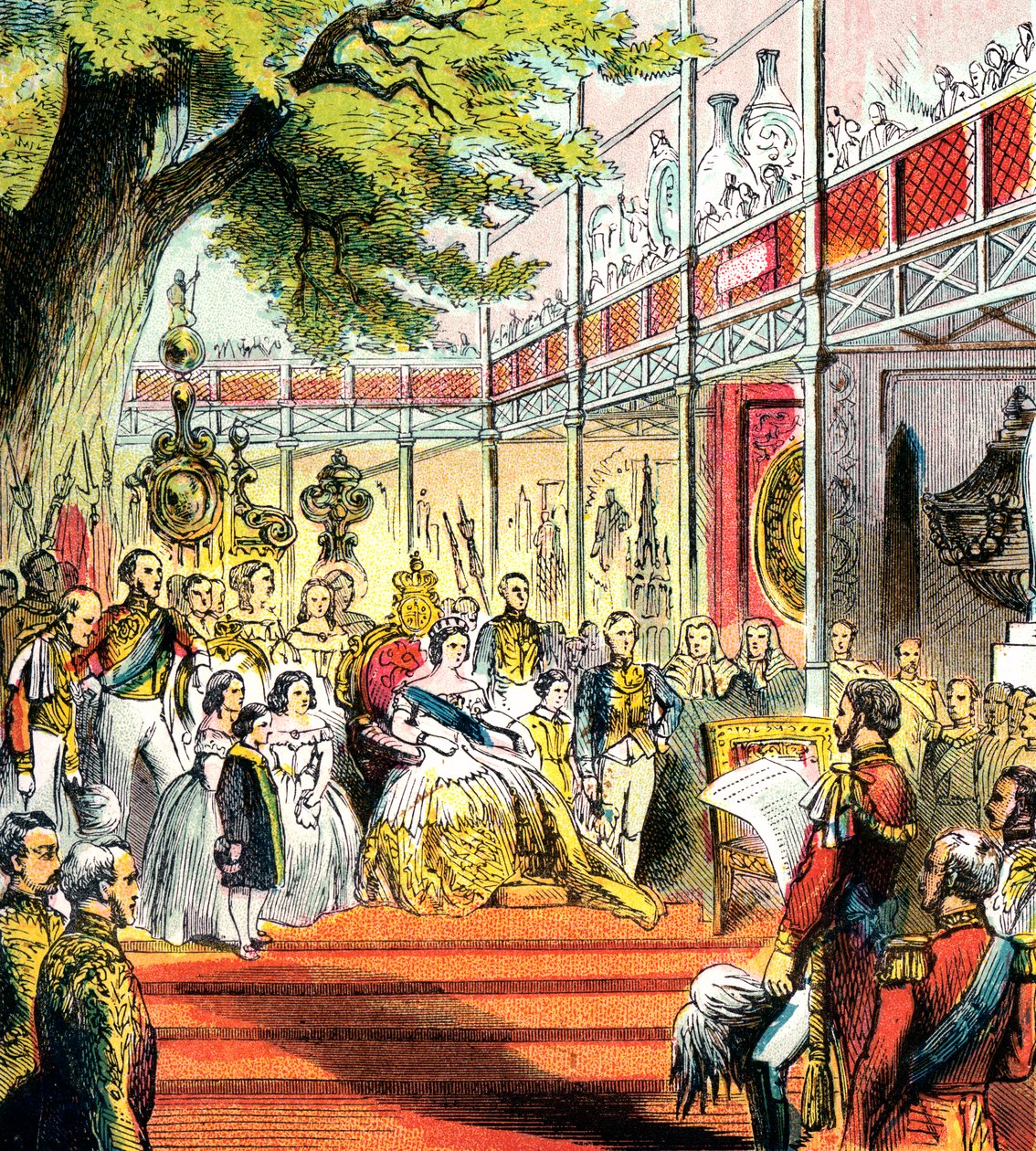 Stora utställningen 1851, c1850-talet av Unbekannt