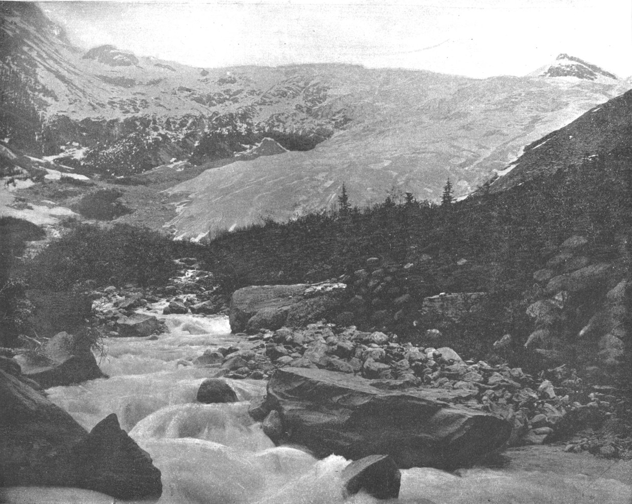 Great Glacier, Selkirk Mountains, Kanada, c1900. av Unbekannt