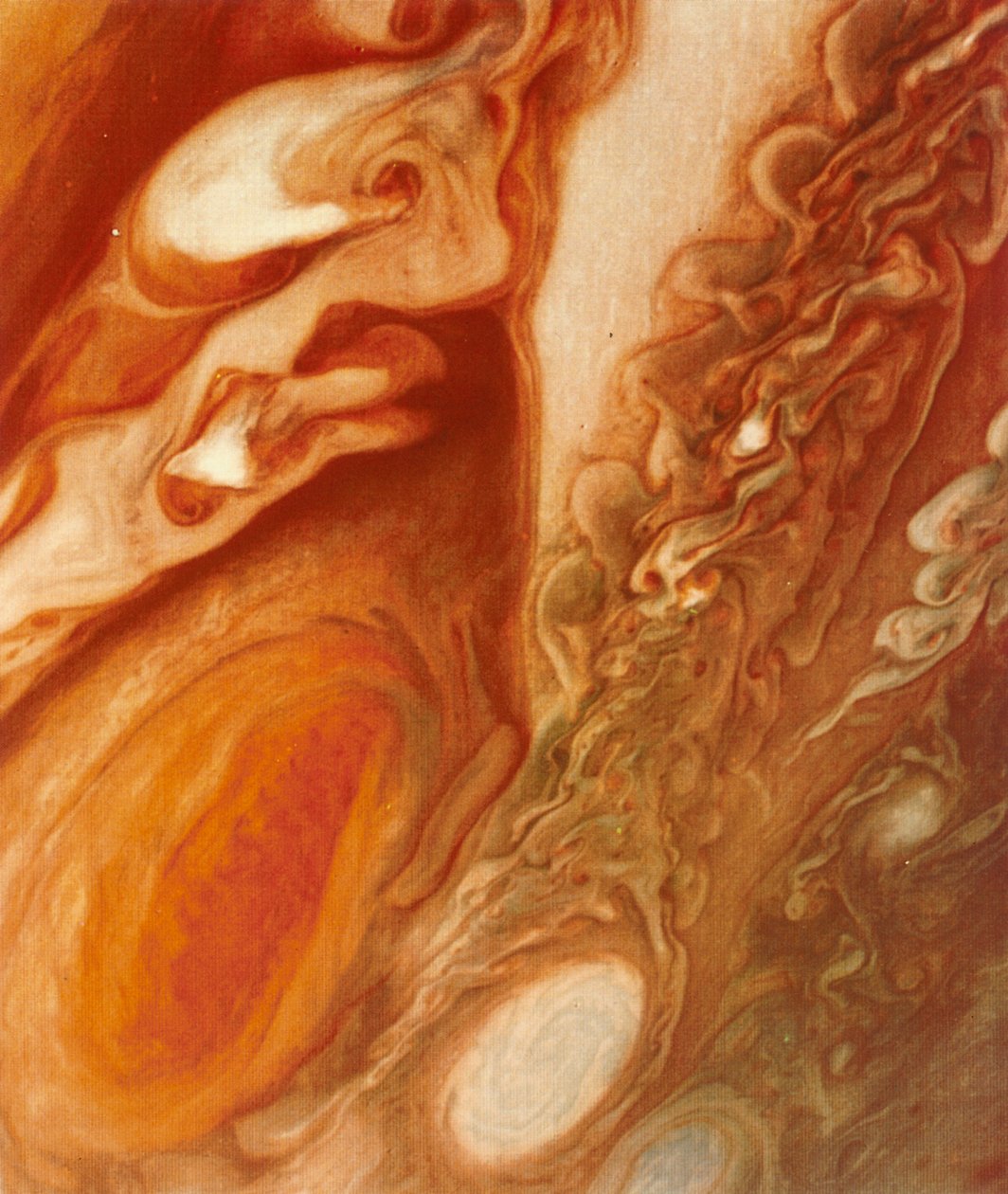 Stor röd fläck på Jupiter, 1979 av Unbekannt