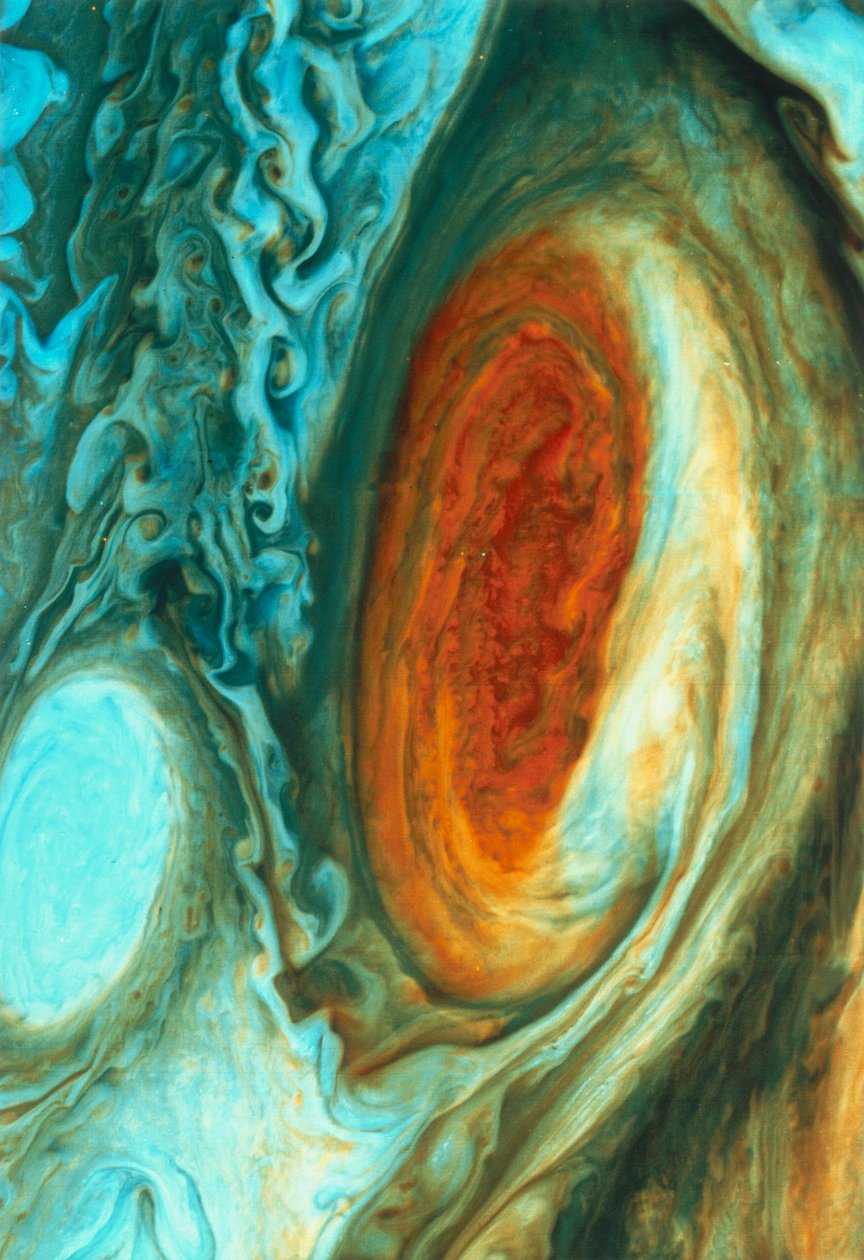 Stor röd fläck på Jupiter, 1979 av Unbekannt