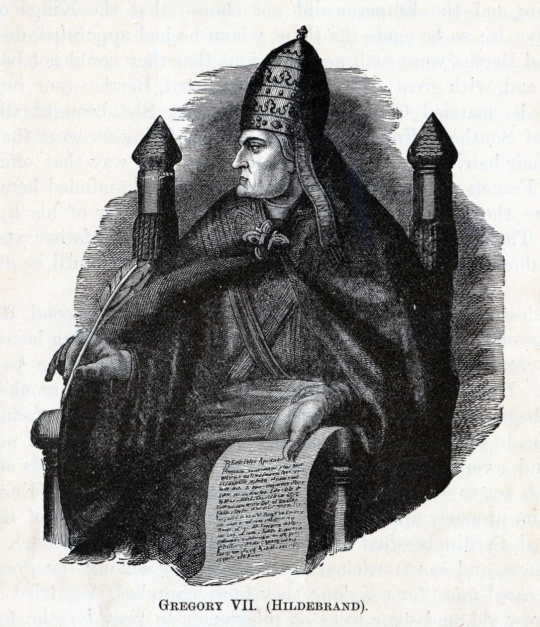 Gregorius VII Hildebrand, 1882 av Unbekannt